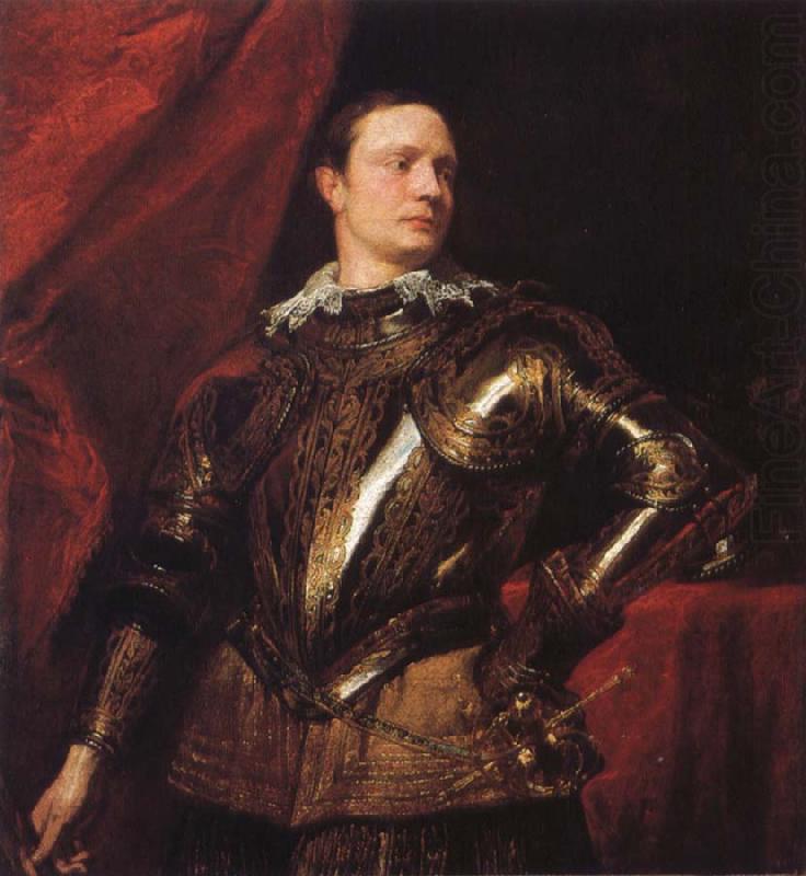 Portrait of a young general, Anthony Van Dyck